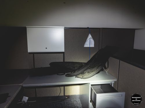 An abandoned Florida Highway Patrol Control Center