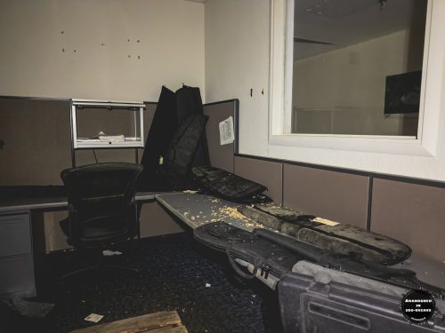 An abandoned Florida Highway Patrol Control Center