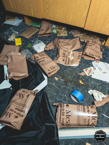 An abandoned Florida Highway Patrol Control Center