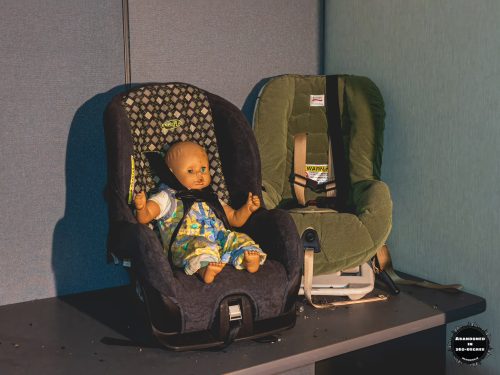 An abandoned Florida Highway Patrol Control Center