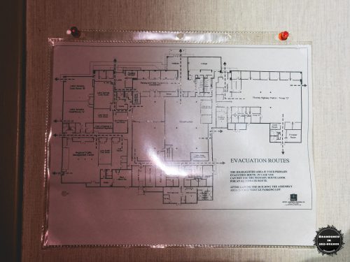An abandoned Florida Highway Patrol Control Center