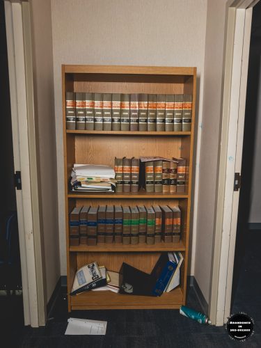 An abandoned Florida Highway Patrol Control Center