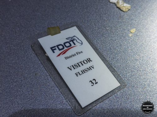 An abandoned Florida Highway Patrol Control Center