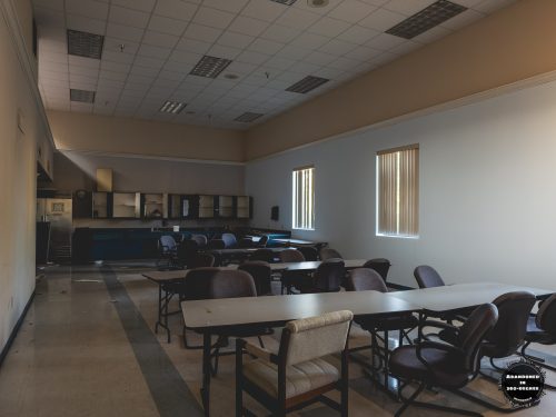 An abandoned Florida Highway Patrol Control Center