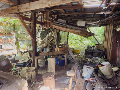 The abandoned Tice House in Florida.