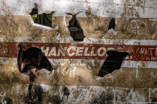 Browning Knob Plane Wreck at Waterrock Knob Trail.