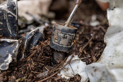 Browning Knob Plane Wreck at Waterrock Knob Trail.