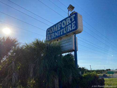Abandoned Comfort Furniture Store