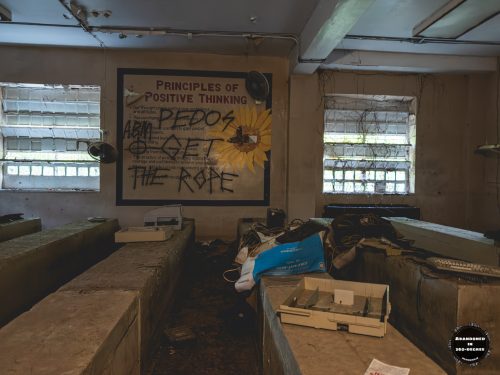 Holly Building at Scott State Prison