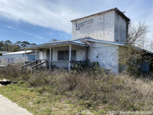 Abandoned Laura's Restaurant