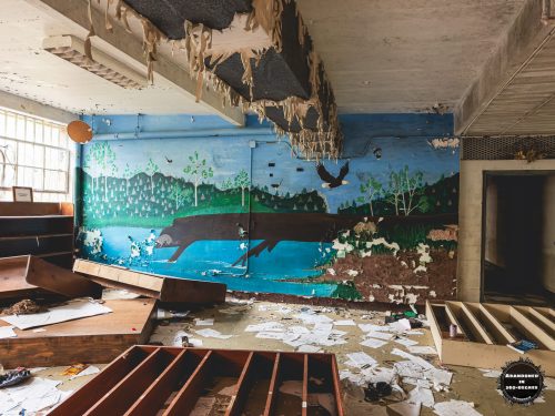 Washington Building at the Men's State Prison