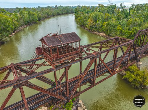 Ocmulgee River Train Swing Bridge