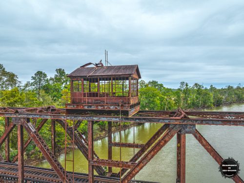 Ocmulgee River Train Swing Bridge