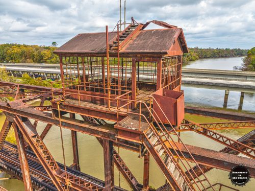 Ocmulgee River Train Swing Bridge