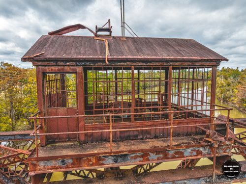 Ocmulgee River Train Swing Bridge