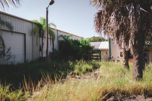 The abandoned paradise mini golf complex on Merritt Island, Florida.