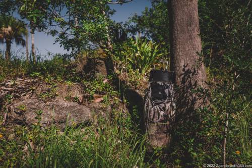 The abandoned paradise mini golf complex on Merritt Island, Florida.