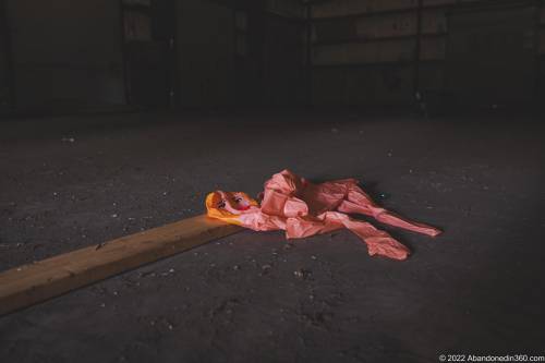 The abandoned paradise mini golf complex on Merritt Island, Florida.