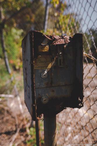 The abandoned paradise mini golf complex on Merritt Island, Florida.