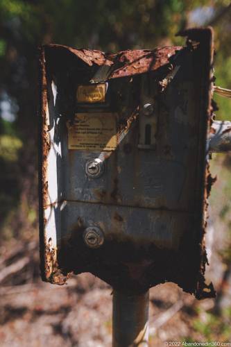 The abandoned paradise mini golf complex on Merritt Island, Florida.