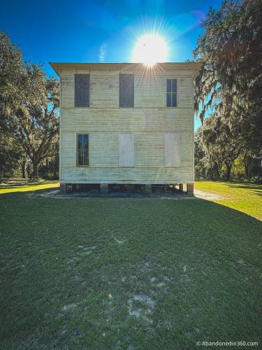 Images of the historic Rochelle School House in Central Florida.