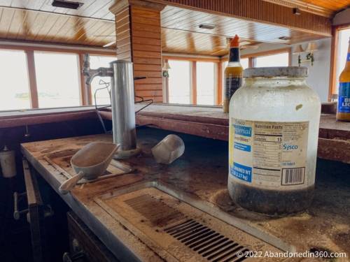 Abandoned Roseate Spoonbill Lounge in Florida