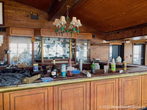 Abandoned Roseate Spoonbill Lounge in Florida