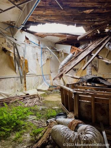 The abandoned Royal Oak Resort and Golf Club in Florida