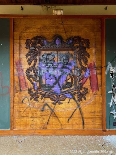 The abandoned Royal Oak Resort and Golf Club in Florida