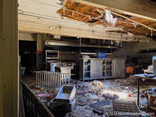 The abandoned Royal Oak Resort and Golf Club in Florida