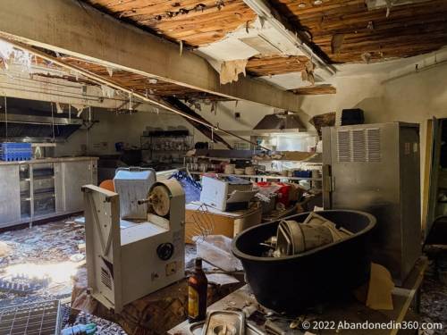 The abandoned Royal Oak Resort and Golf Club in Florida