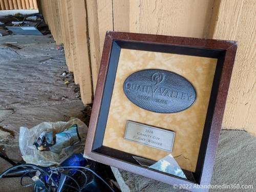 The abandoned Royal Oak Resort and Golf Club in Florida