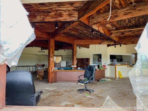 The abandoned Royal Oak Resort and Golf Club in Florida