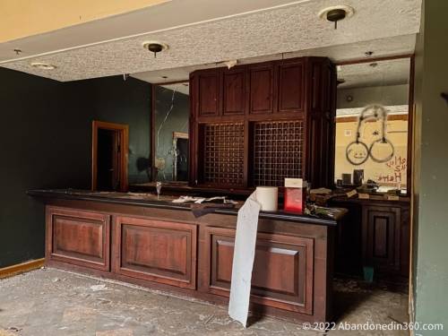 The abandoned Royal Oak Resort and Golf Club in Florida