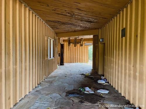 The abandoned Royal Oak Resort and Golf Club in Florida
