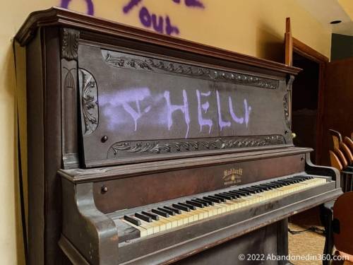 The abandoned Royal Oak Resort and Golf Club in Florida