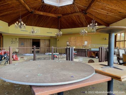The abandoned Royal Oak Resort and Golf Club in Florida