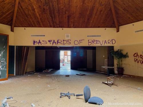 The abandoned Royal Oak Resort and Golf Club in Florida
