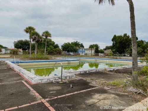 The abandoned Royal Oak Resort and Golf Club in Florida